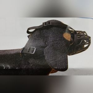 Dog Muzzle, Adjustable Soft Breathable Muzzle for small to large dog